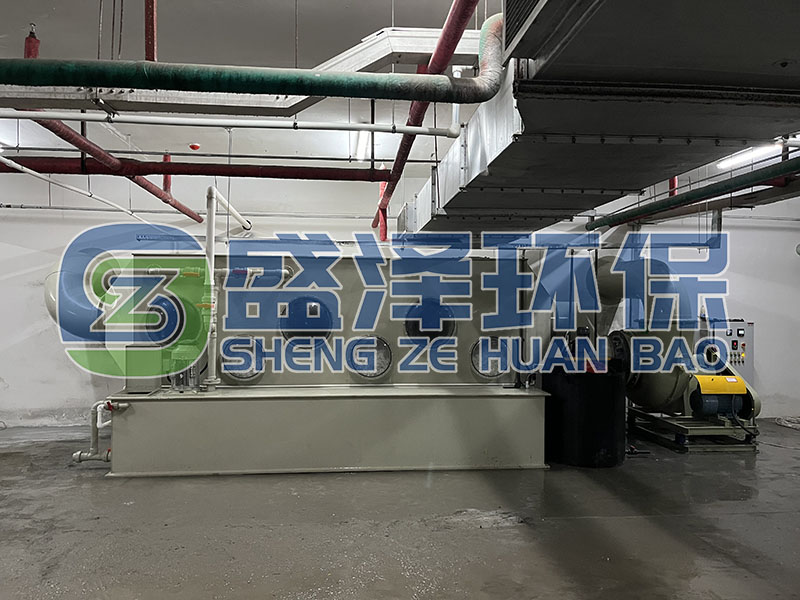 制藥行業實驗室污水站廢氣設備改造及加蓋